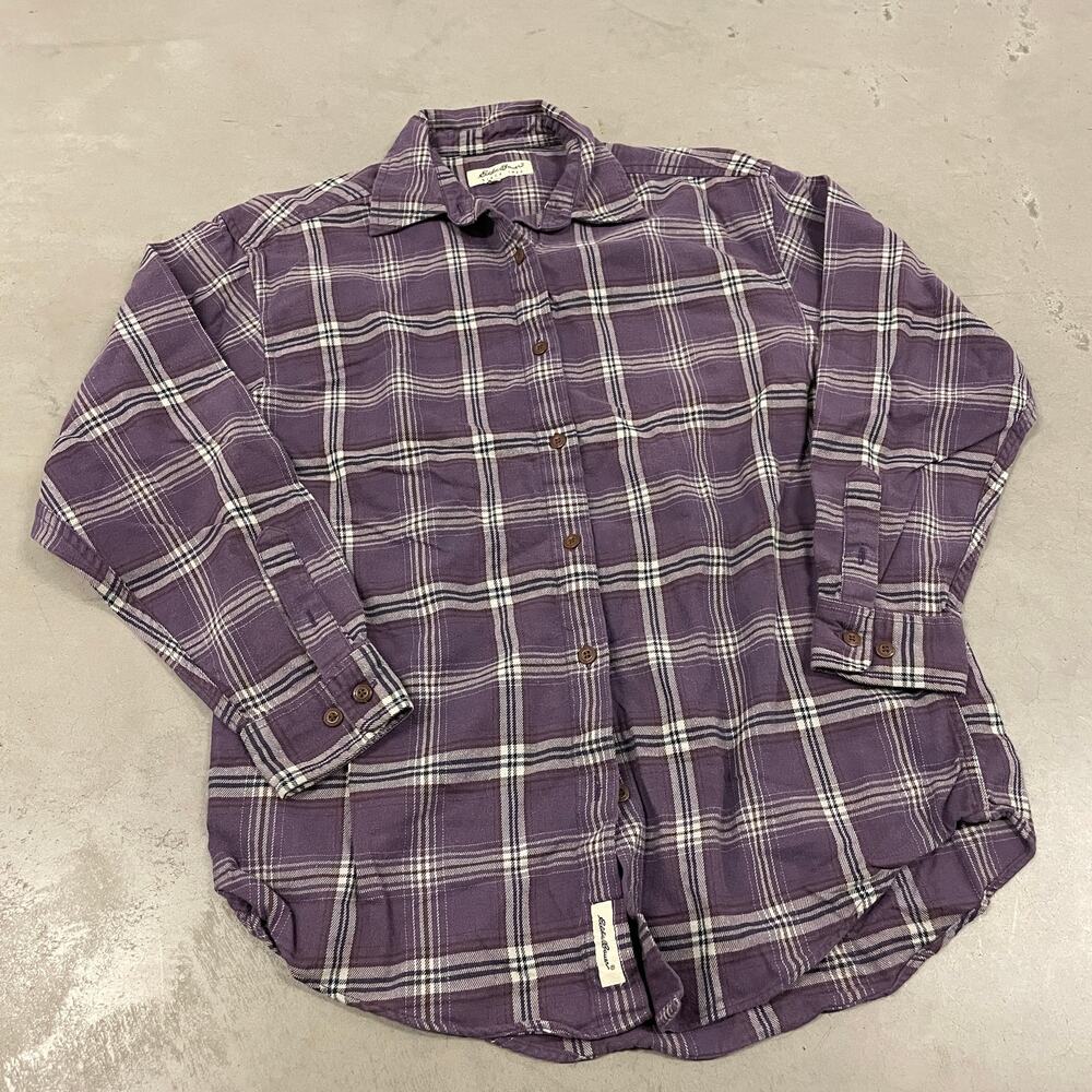Vintage 90s Eddie Bauer flannel button up shirt